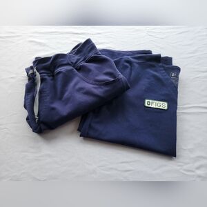 M/P FIGS Navy Set Limited Edition Racing Top
